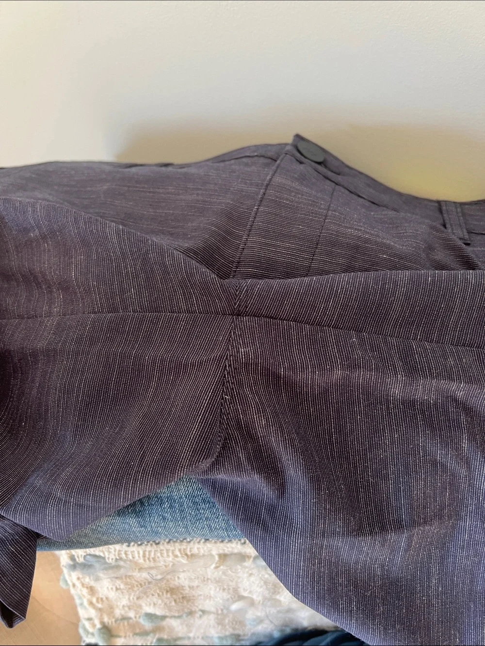 All in Motion Men's Heather Navy Golf Performance Stretch Shorts Men’s 30 NWT